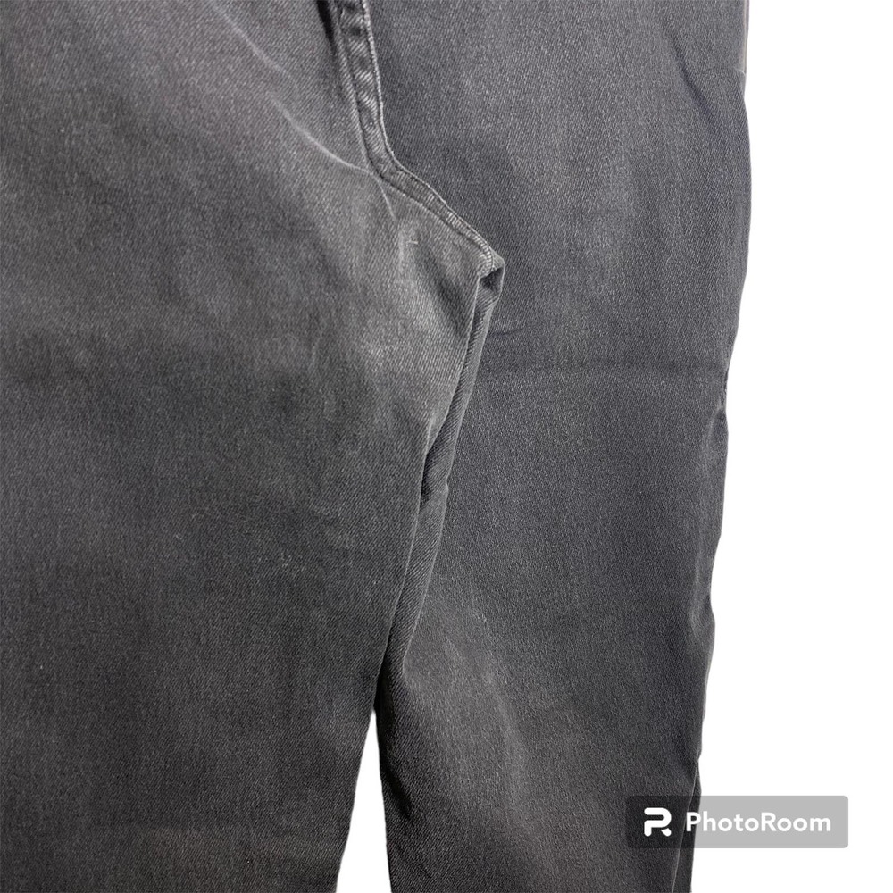 Vintage Lawman Cut Out Sides Studded Slim Fit Western Jeans Black VTG Size 7 - Picture 11 of 11